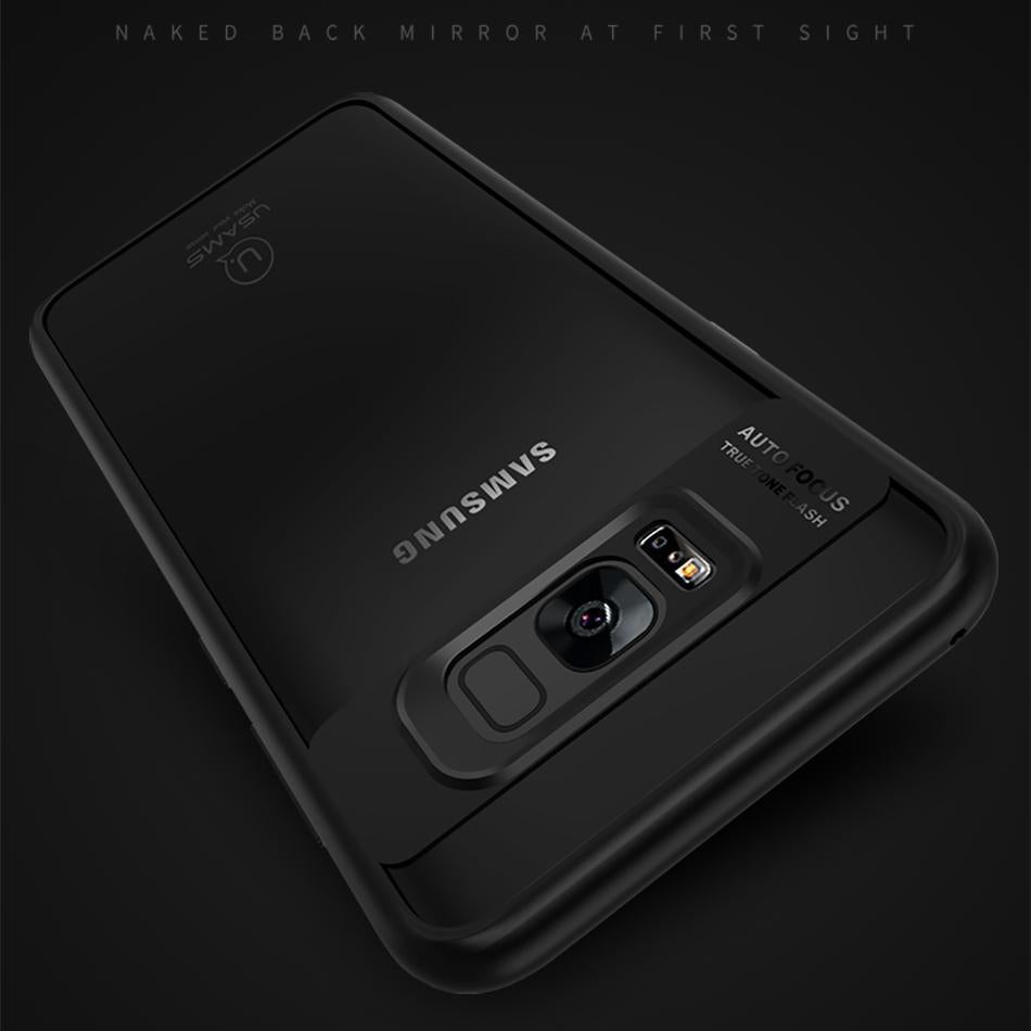 Galaxy S8 Transparent Slim Shockproof Case casemarts