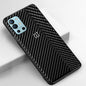 Frosted Carbon Fiber PU Leather Protective Case - OnePlus casemarts