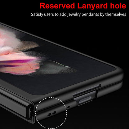 Galaxy Z Fold3 Ultra Thin Hybrid Striped Matte Shell Case casemarts