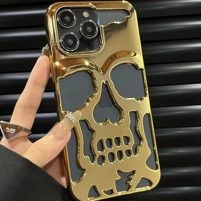 Hollow Skull Design Case - iPhone casemarts