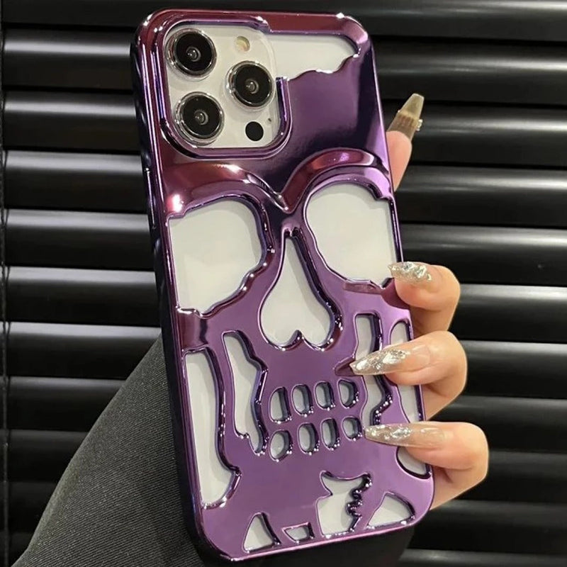 Hollow Skull Design Case - iPhone casemarts
