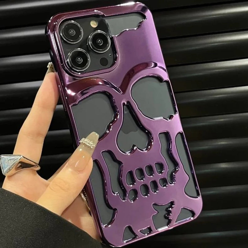 Hollow Skull Design Case - iPhone casemarts