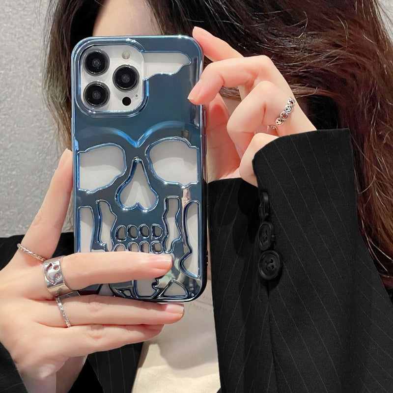 Hollow Skull Design Case - iPhone casemarts