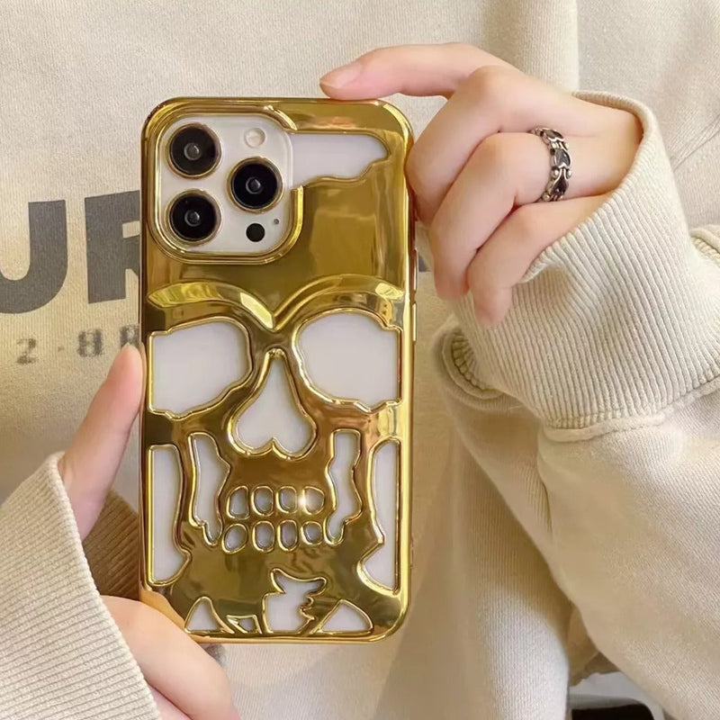 Hollow Skull Design Case - iPhone casemarts