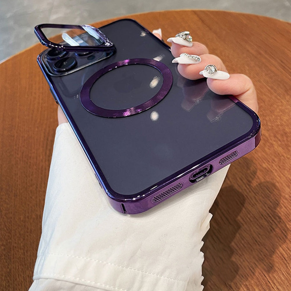 Luxury MagSafe Camera Protector Stand Case - iPhone casemarts