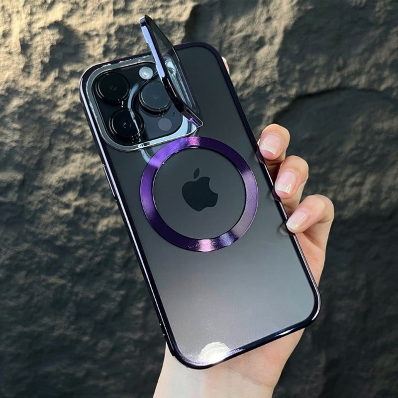 Luxury MagSafe Camera Protector Stand Case - iPhone casemarts