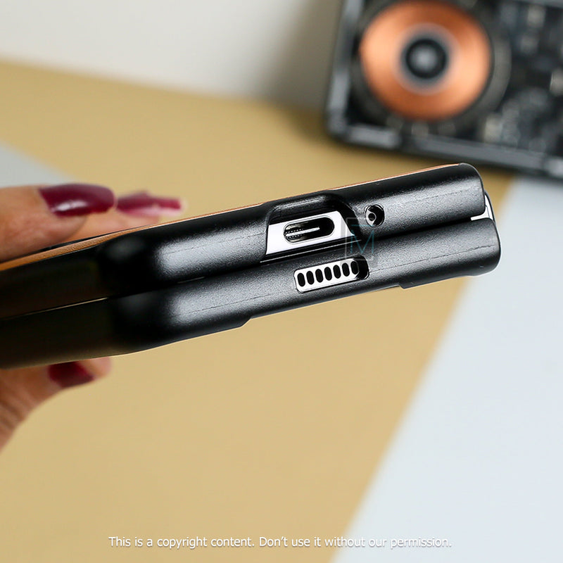 Galaxy Z Fold5 Supreme Leather Finish Case casemarts