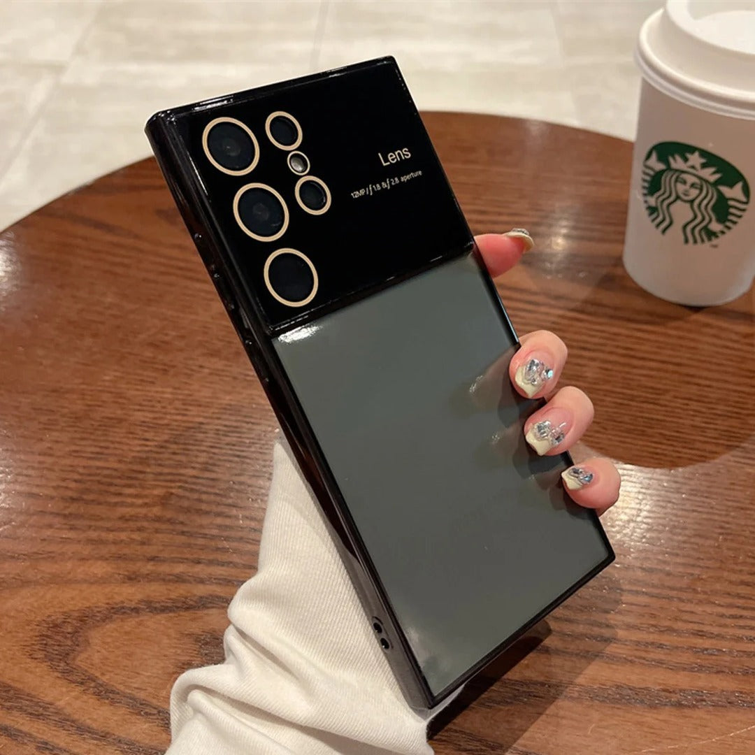 Electroplated Large Window Soft Case - Samsung casemarts