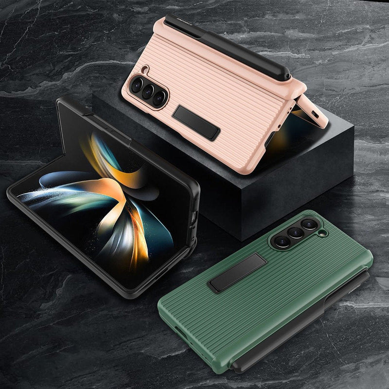 Galaxy Z Fold5 Elegant Hinged Case With Kickstand casemarts
