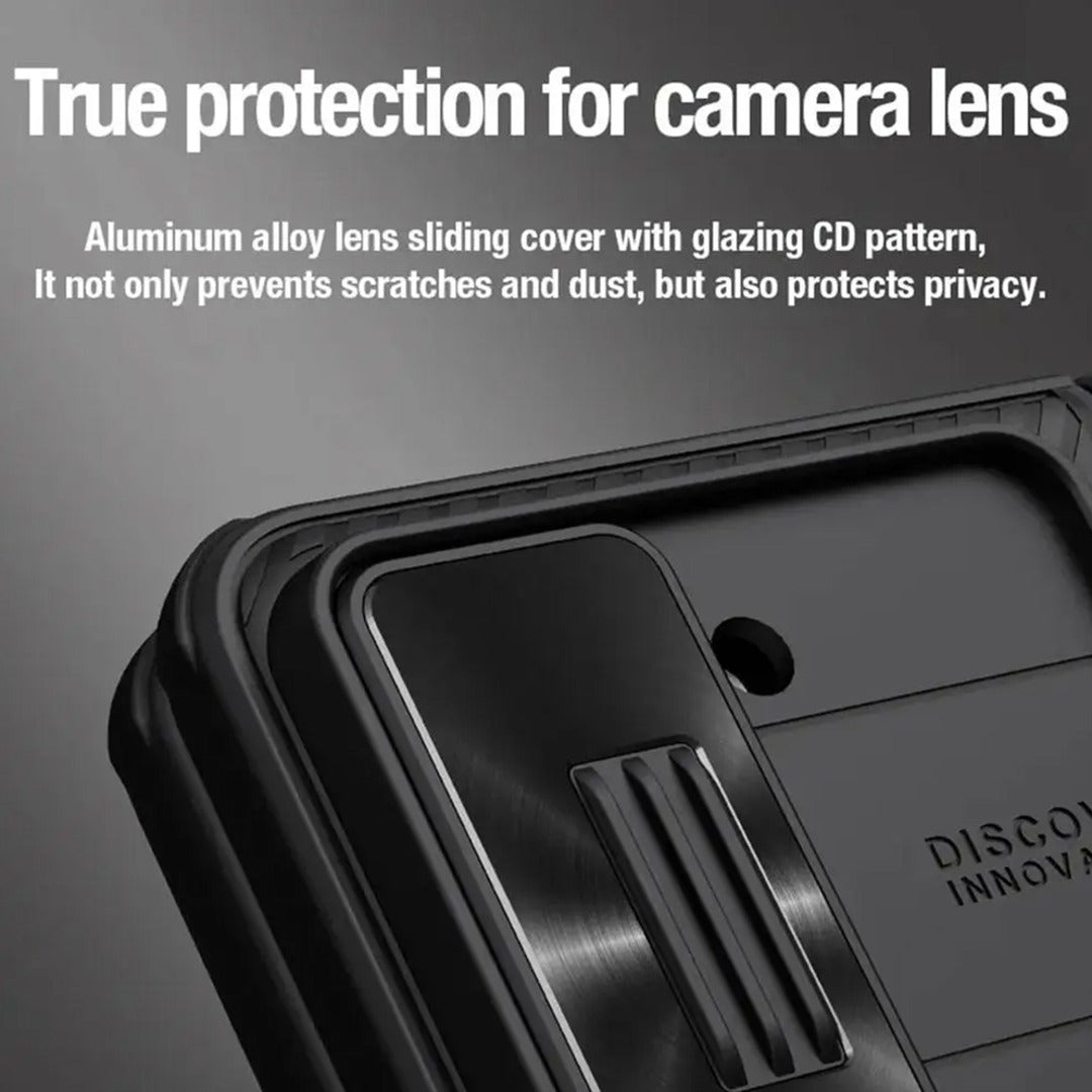 Galaxy Z Fold5 Camshield S-Pen Holder Stand Case casemarts