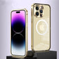 Transparent Metal Magsafe Case - iPhone casemarts