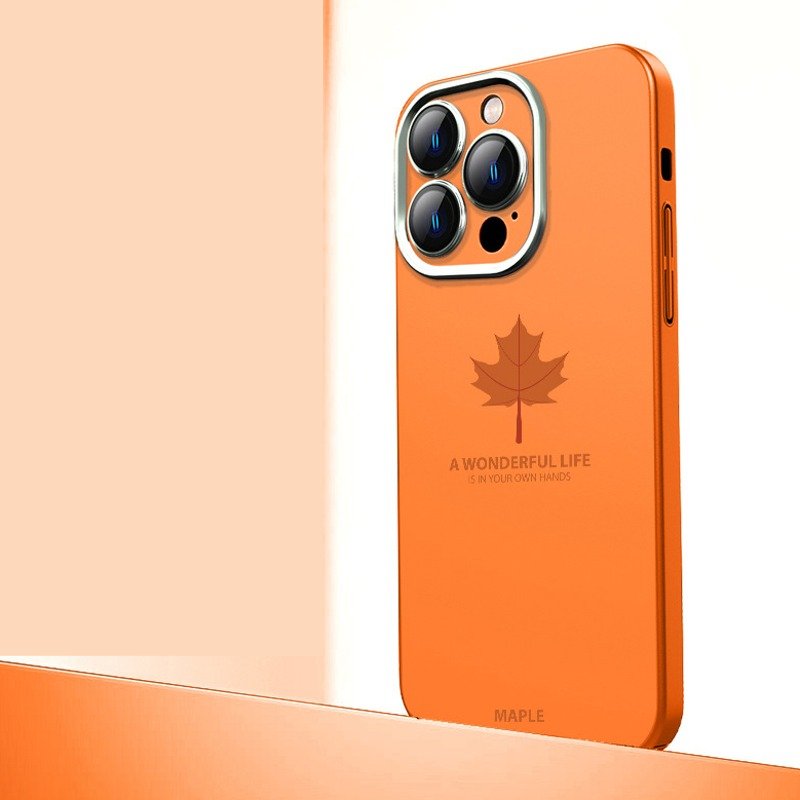 Autumn Radiance Maple Leaf Matte Case - iPhone casemarts
