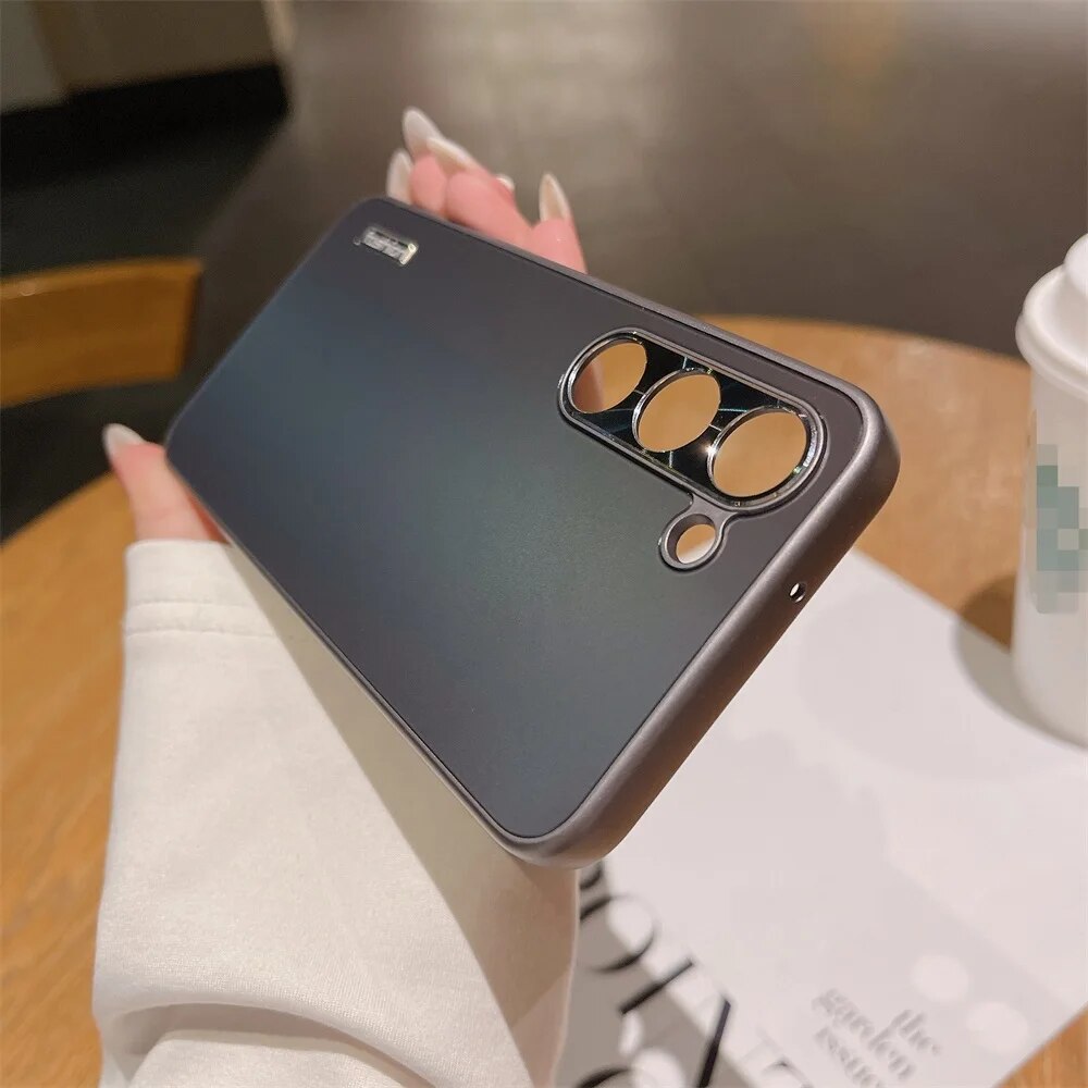 Luxury Aluminium Matte Finish Case - Samsung casemarts