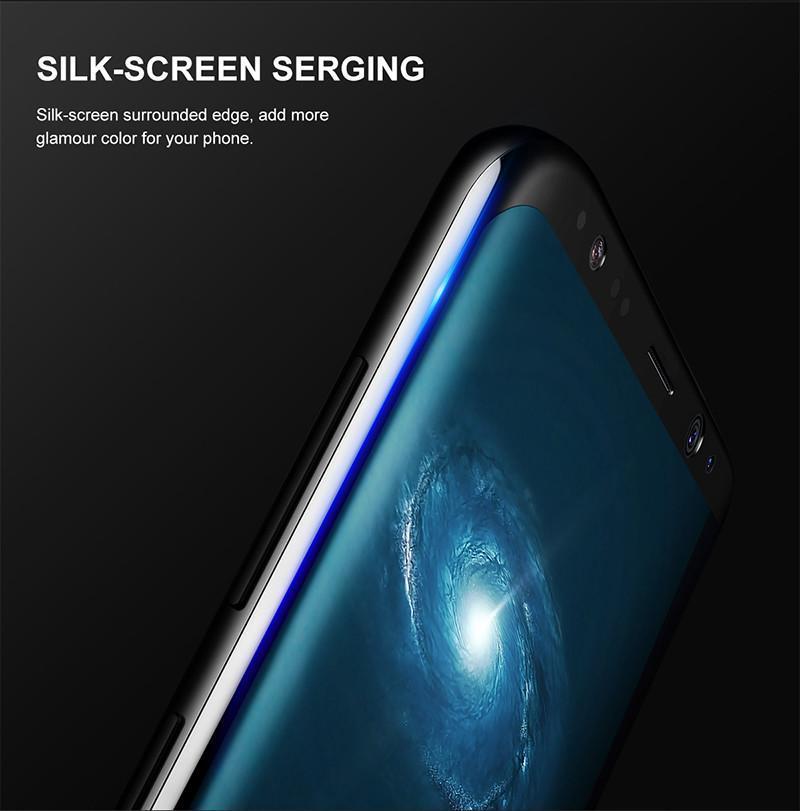 Galaxy S8 Plus Original 4D Curved Tempered Glass casemarts