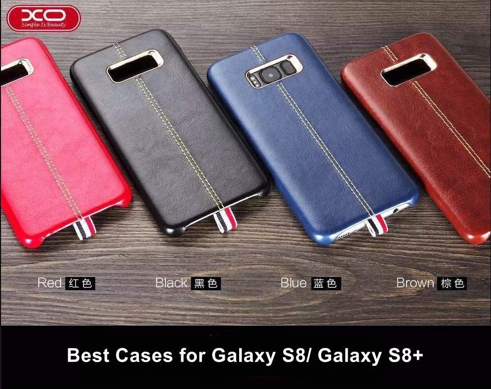 Galaxy S8 Plus Original PU Leather Business Case casemarts