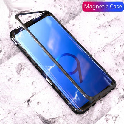 Galaxy Series Electronic Auto-Fit Magnetic Transparent Glass Case casemarts