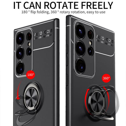 Galaxy S23 Plus Metallic Finger Ring Holder Matte Case casemarts