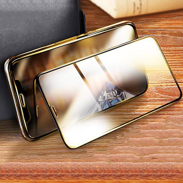 Baseus ® iPhone XS Max Full Coverage Curved Tempered Glass casemarts