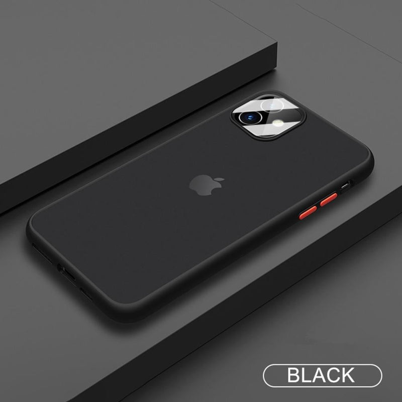 iPhone 11 Series Shockproof Matte Case With Camera Lens Guard casemarts