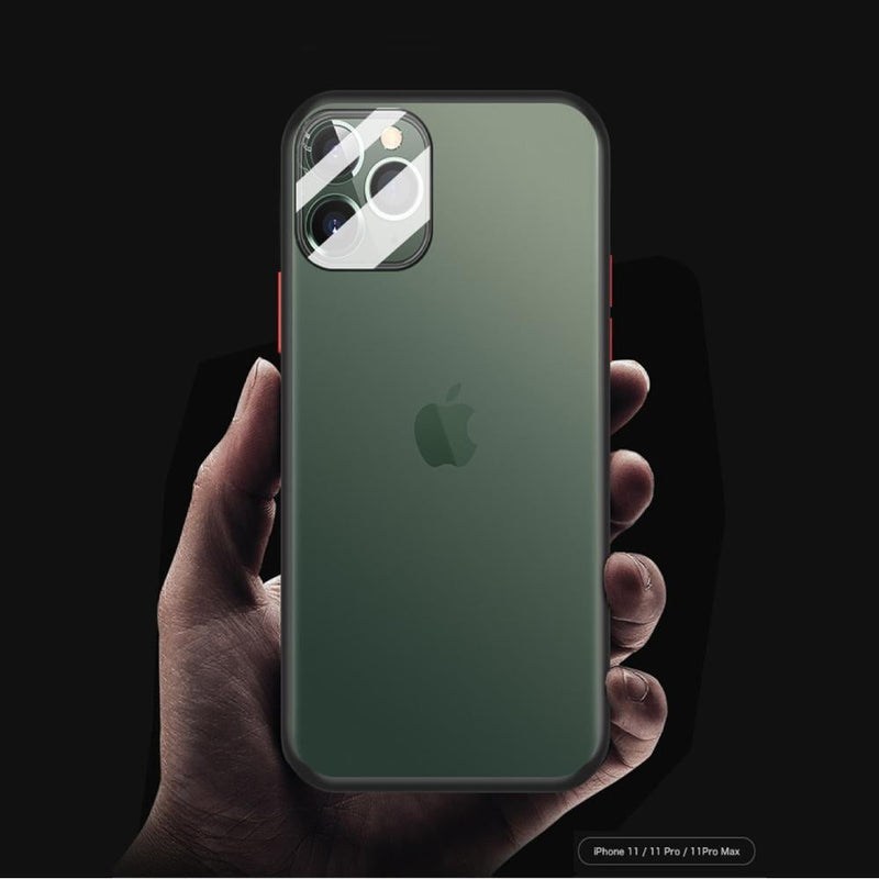 iPhone 11 Series Shockproof Matte Case With Camera Lens Guard casemarts