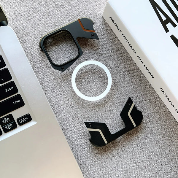 Corner Metal Case For iPhone