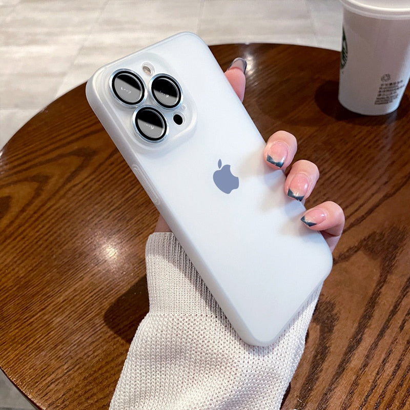 iPhone 14 Pro Max Ultra-Thin Matte Paper Back Case casemarts