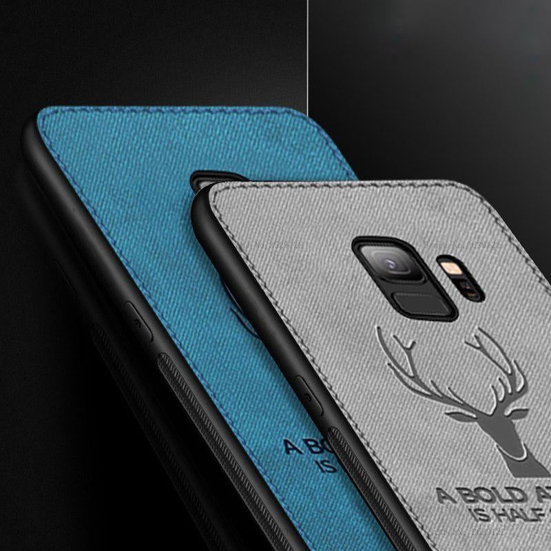 Galaxy S9 Deer Pattern Inspirational Soft Case casemarts