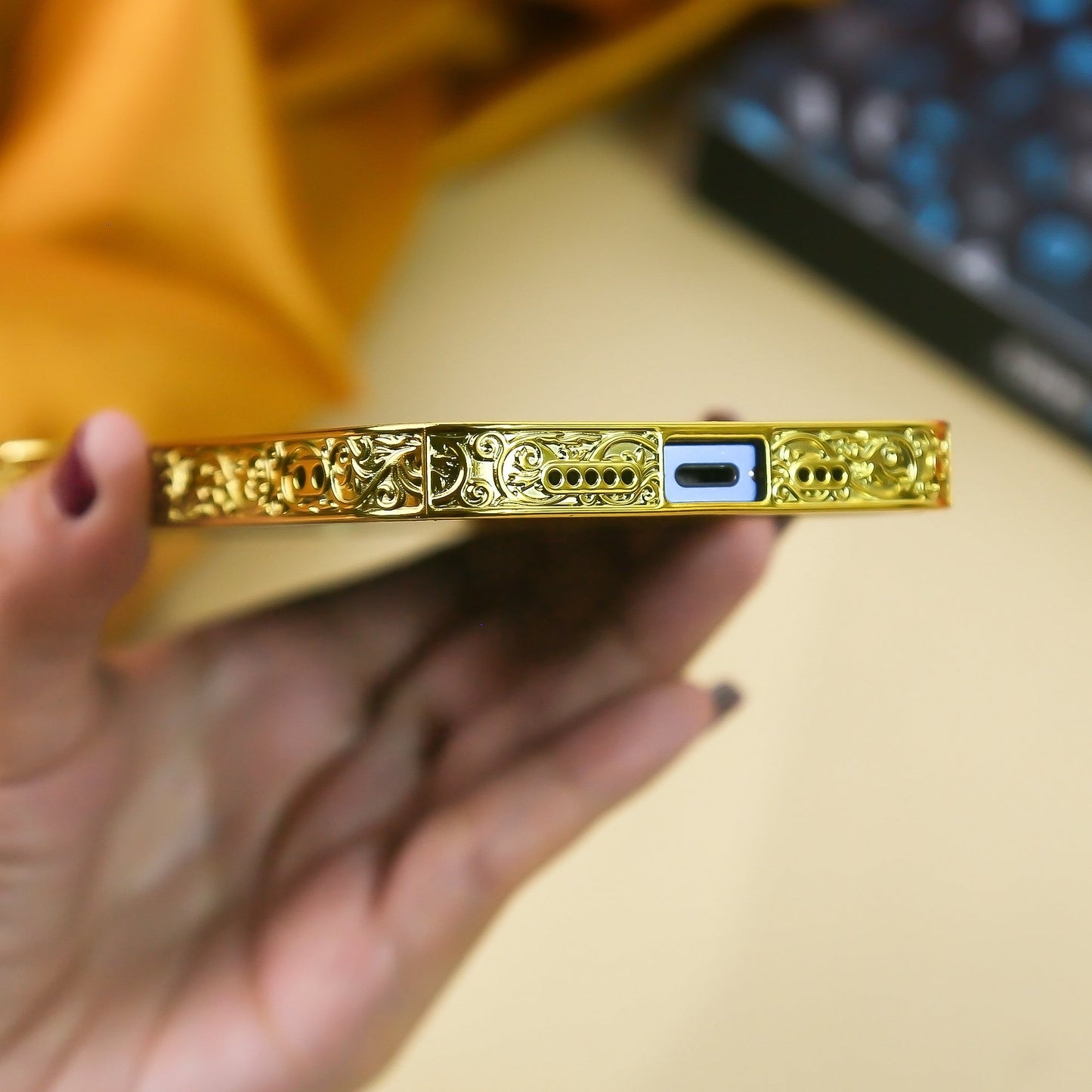 Crafted Gold Luxurious Camera Protective Case - iPhone casemarts