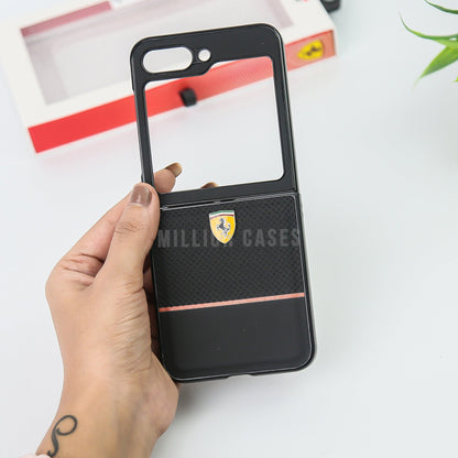 Galaxy Z Flip5 Redefined Premium Leather Case casemarts