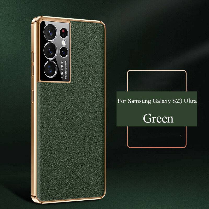 Luxury Leather Electroplate Frame Case casemarts