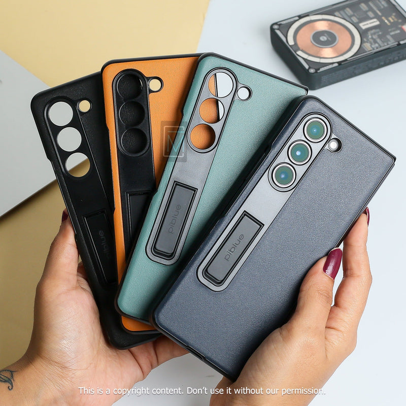 Galaxy Z Fold5 Supreme Leather Finish Case casemarts