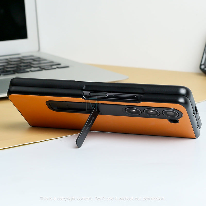 Galaxy Z Fold5 Supreme Leather Finish Case casemarts