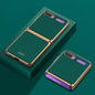 Galaxy Z Flip Business Leather Pattern Case casemarts