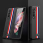 Galaxy Z Fold3 Ultra Thin Hybrid Striped Matte Shell Case casemarts