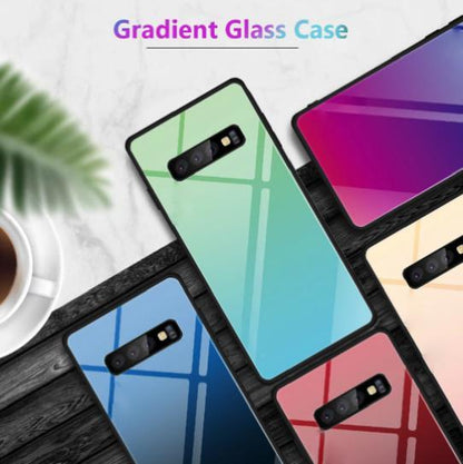 Galaxy S10 Plus Gradient Soft Edge Glass Back Case casemarts