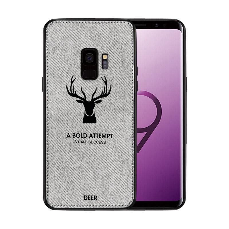 Galaxy S9 Deer Pattern Inspirational Soft Case casemarts