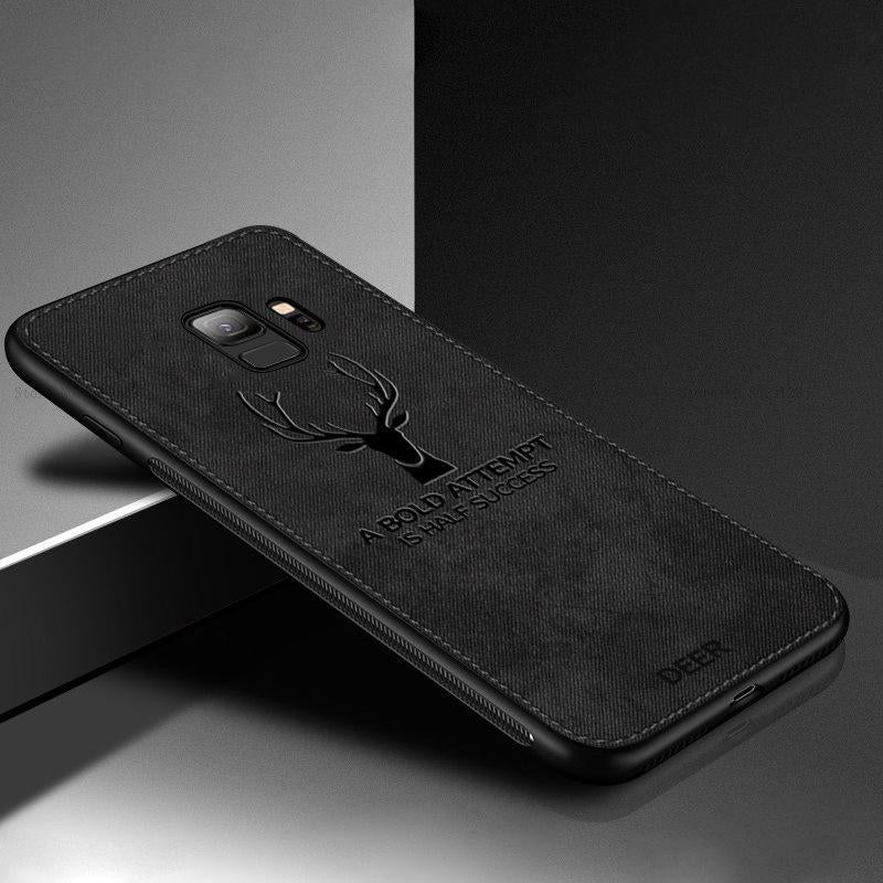 Galaxy S9 Deer Pattern Inspirational Soft Case casemarts