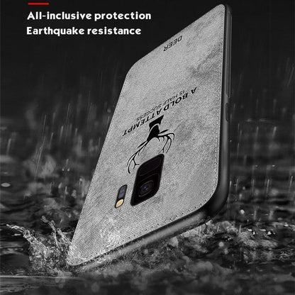 Galaxy S9 Deer Pattern Inspirational Soft Case casemarts