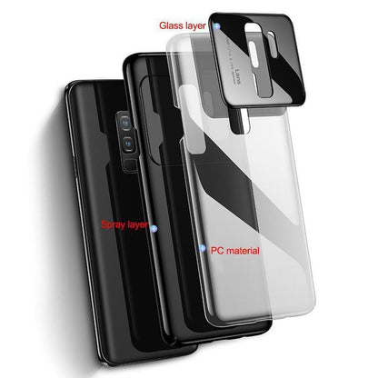 JOYROOM ® Galaxy A6 Plus Polarized Lens Glossy Edition Mirror Case casemarts