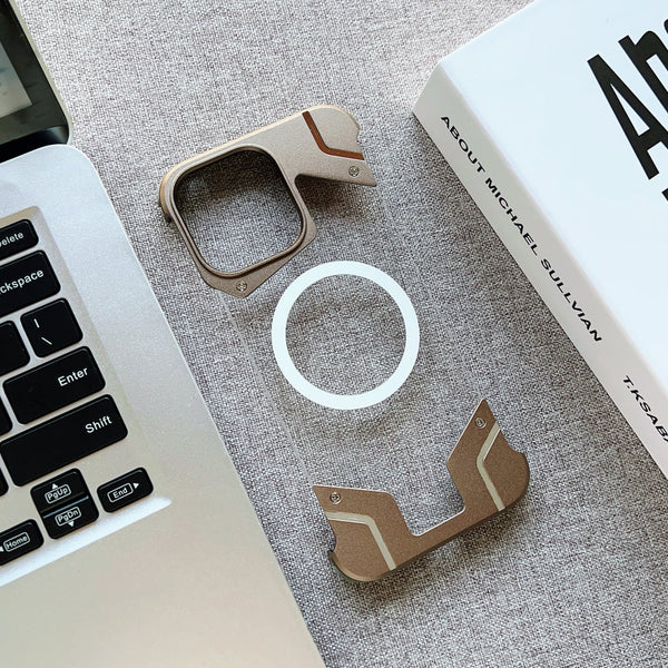 Corner Metal Case For iPhone