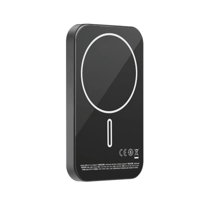 MOMAX Q.MAG X Metal Magnetic Wireless Charger 5000mAh/10000 mAh Cell Phone Power Bank Compatible with MagSafe