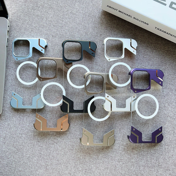 Corner Metal Case For iPhone