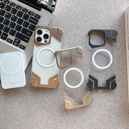 Corner Metal Case For iPhone