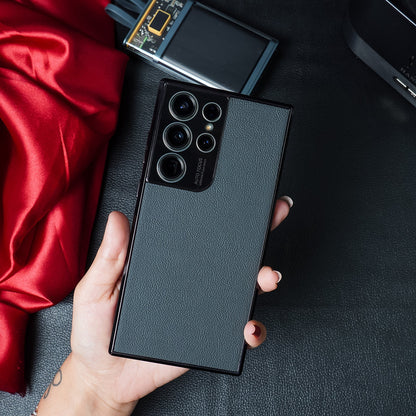 Luxury Leather Electroplate Frame Case casemarts