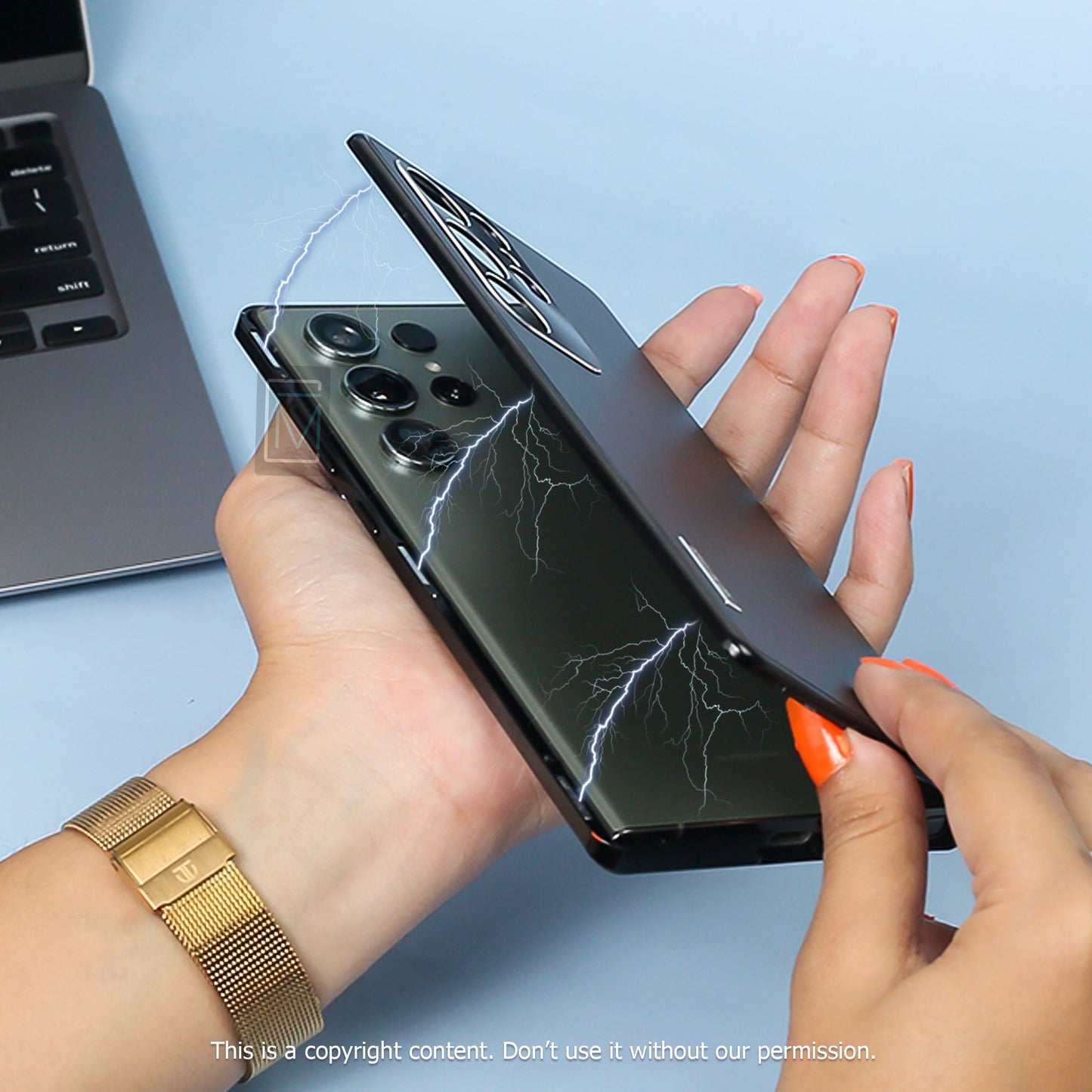 Luxury Magnetic Metal Frame Case - Samsung casemarts