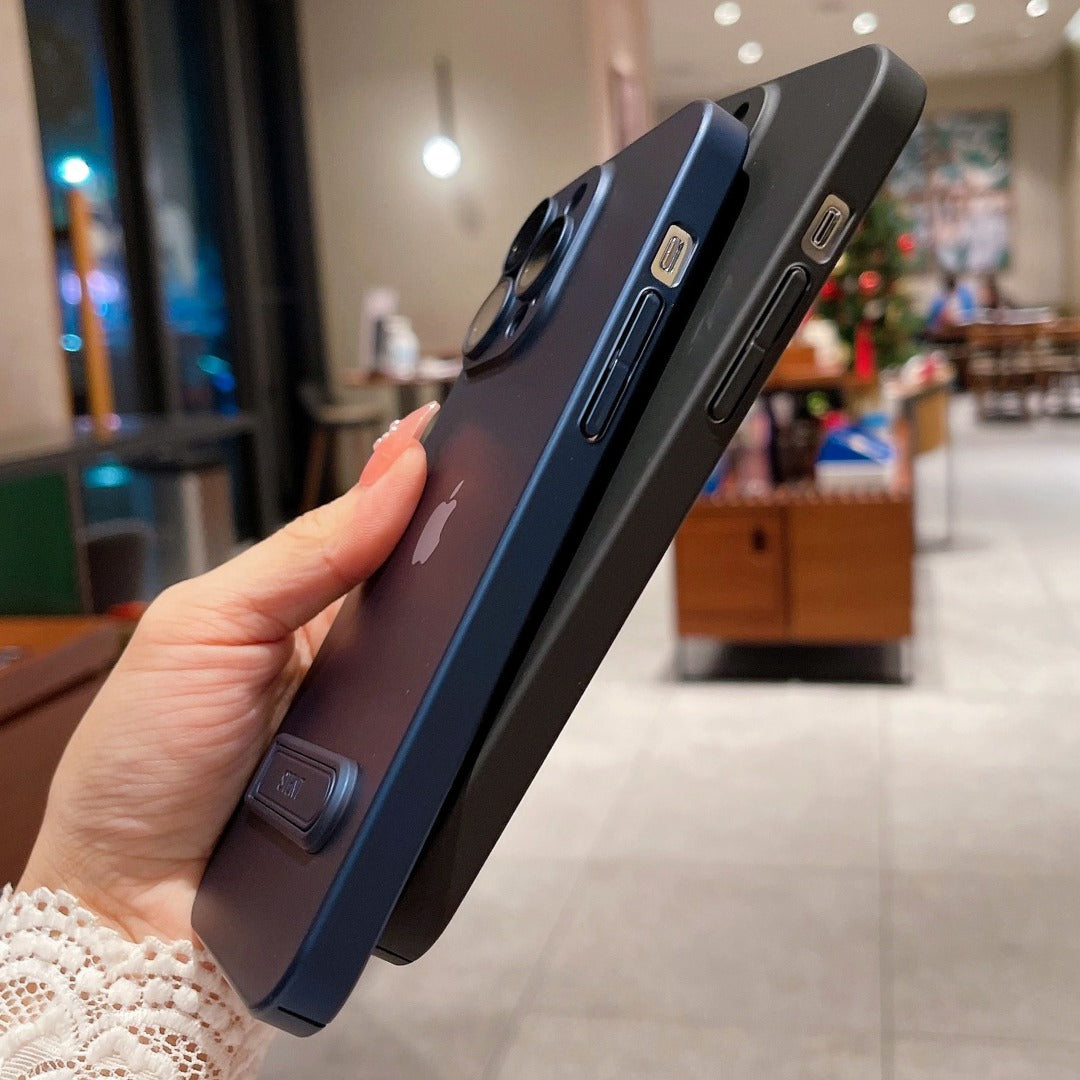 iPhone 14 Series Ultra Thin Matte Kickstand Case casemarts