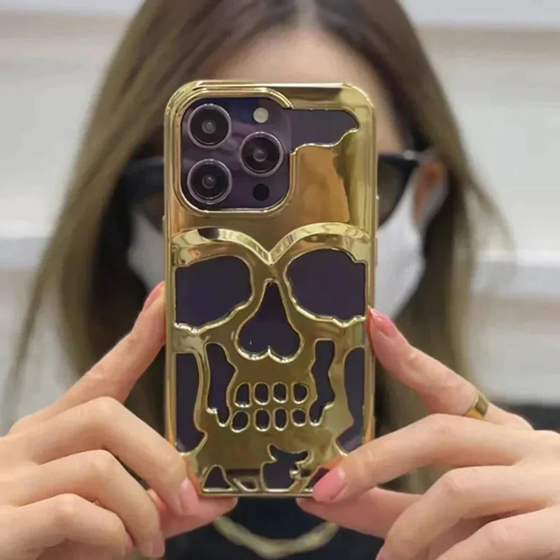 Hollow Skull Design Case - iPhone casemarts
