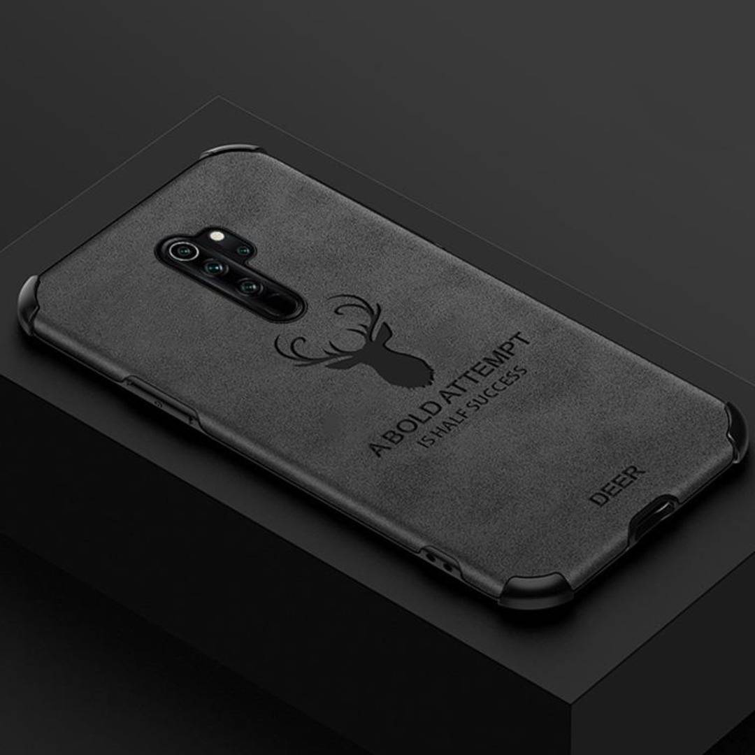 Galaxy S9 Plus Shockproof Deer Leather Texture Case casemarts