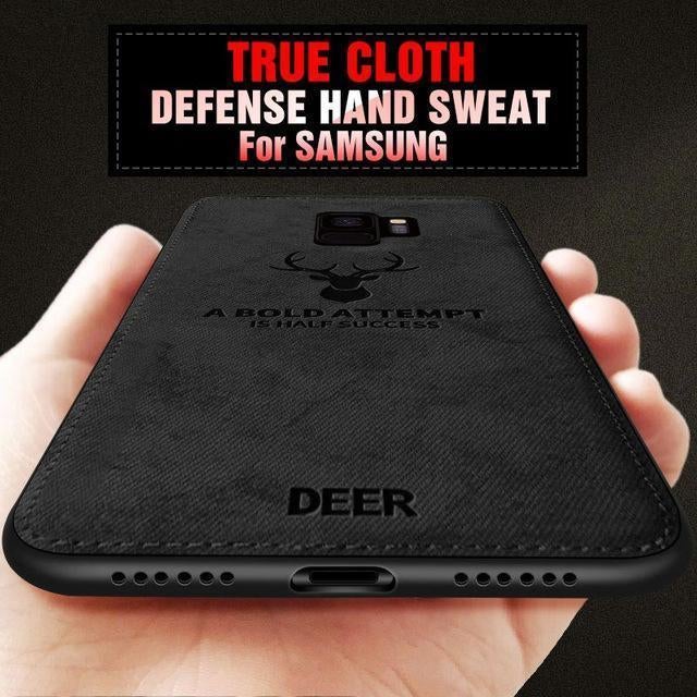 Galaxy S9 Deer Pattern Inspirational Soft Case casemarts