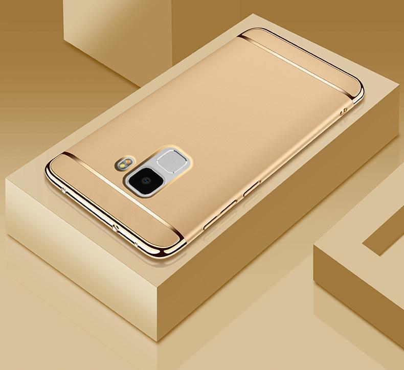 Galaxy A8 Plus Luxury 3 in 1 Electroplating Back Case casemarts